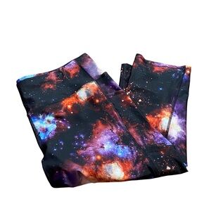 Avia Galaxy Print Capri Leggings – Large & XL 16–18 – Cosmic Print